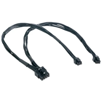 Dual Mini 6 Pin to 8 Pin ie Video Card Power Cable PCI Express Power Adapter Cables 37cm for PC Server
Dual Mini 6 Pin to 8 Pin ie Video Card Power Cable PCI Express Power Adapter Cables 37cm for PC Server