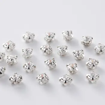 SS16(4mm)1440pcs Glass Round Sew On Rhinestones With Silver Claw Flatback Metal For DIY Clothes Dress Handbag Sewing Decoration
SS16(4mm)1440pcs Glass Round Sew On Rhinestones With Silver Claw Flatback Metal For DIY Clothes Dress Handbag Sewing Decoration