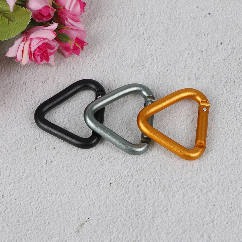 1pc Triangle Carabiner Outdoor Camping Hiking Keychain Snap Clip Hook Kettle Buckle Carabiner Accessories
1pc Triangle Carabiner Outdoor Camping Hiking Keychain Snap Clip Hook Kettle Buckle Carabiner Accessories