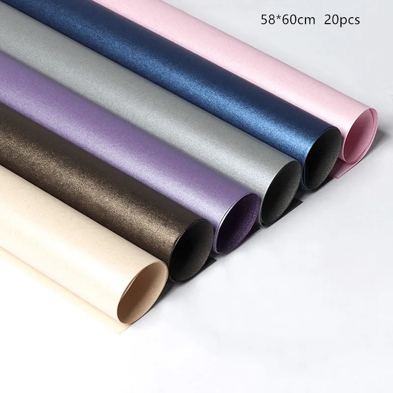20pcs Pearlescent Flower Wrapping Paper Solid Color Wrapping Paper Special Bouquet Wrapping Paper Flower Shop Materials
20pcs Pearlescent Flower Wrapping Paper Solid Color Wrapping Paper Special Bouquet Wrapping Paper Flower Shop Materials