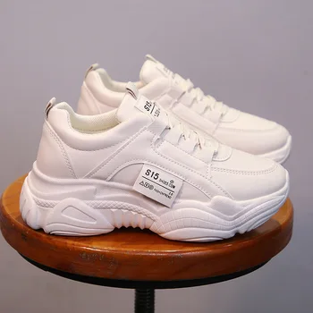 Women's Shoes 2020 New Women's Sneakers Shoes Korean Daddy Shoes Thick-soled Student Sports Shoes Waterproof Casual White Shoes
Women's Shoes 2020 New Women's Sneakers Shoes Korean Daddy Shoes Thick-soled Student Sports Shoes Waterproof Casual White Shoes