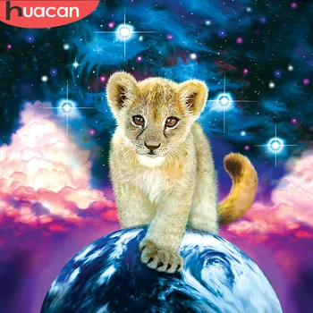 HUACAN DIY Diamond Embroidery 5d Lion Full Square/round Diamond Painting Animal Home Decoration Gift
HUACAN DIY Diamond Embroidery 5d Lion Full Square/round Diamond Painting Animal Home Decoration Gift