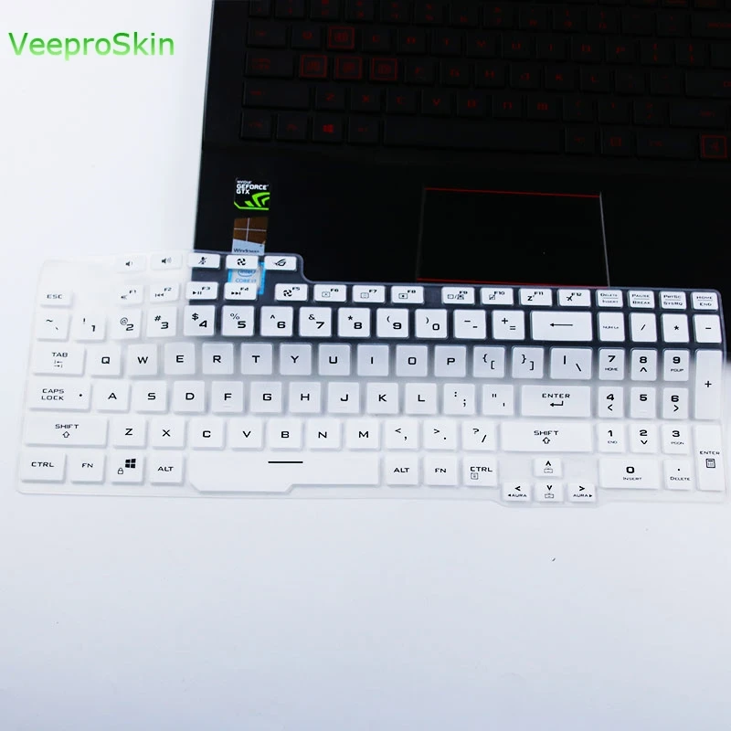 Laptop Keyboard Cover Skin For ASUS TUF Gaming A15 FA506 FA506iu