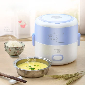 Mini Rice Cooker Insulation Heating Electric Thermal Lunch Box Portable Steamer Multifunction Automatic Food Container 1.3L
Mini Rice Cooker Insulation Heating Electric Thermal Lunch Box Portable Steamer Multifunction Automatic Food Container 1.3L