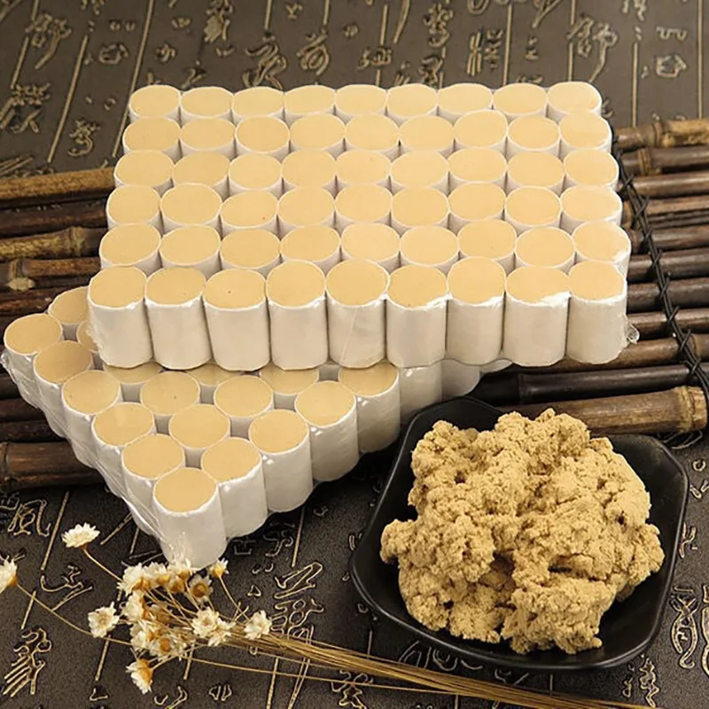 

54Pcs Moxibustion Sticks Moxa Rolls Heating Acupunture Therapy Meridian Warm Massage Body Massager Wild Mugwort Argy Wormwood