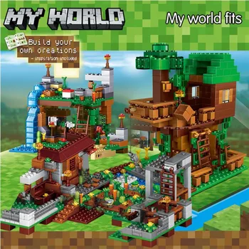 1208 pcs Building Blocks Lepin My World Village Warhorse City Tree House Waterfall Bricks Educational Kids Toys Christmas Gift
1208 pcs Building Blocks Lepin My World Village Warhorse City Tree House Waterfall Bricks Educational Kids Toys Christmas Gift