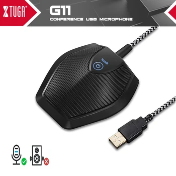 XTUGA Conference USB Microphone,Omnidirectional Condenser PC Mic for Video Conference,Recording,Skype,Online Class Plug&Play
XTUGA Conference USB Microphone,Omnidirectional Condenser PC Mic for Video Conference,Recording,Skype,Online Class Plug&Play