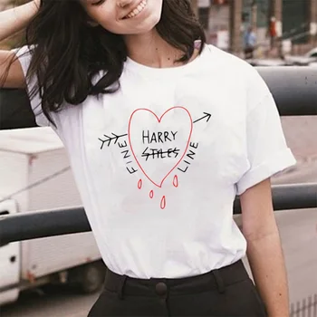 Harry Styles Tshirt Graphic Tees Women Femme Ropa Mujer Harajuku Tshirt Women Summer Short Sleeve Shirt Tops Tees Female 2020
Harry Styles Tshirt Graphic Tees Women Femme Ropa Mujer Harajuku Tshirt Women Summer Short Sleeve Shirt Tops Tees Female 2020