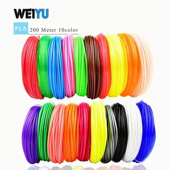 3D pen filament PLA/ABS filament Multi-colors 100 m/200 m plastic spools filament 1.75 mm DIY 3D printer impressora 3D filamento
3D pen filament PLA/ABS filament Multi-colors 100 m/200 m plastic spools filament 1.75 mm DIY 3D printer impressora 3D filamento