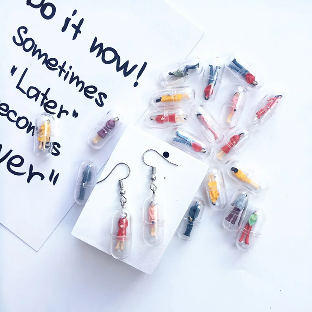 2019 Creative Hand Made Funny Earrings Random Capsules Villain Earrings Funny Cartoon Translucent Ear Clips Student Earrings
2019 Creative Hand Made Funny Earrings Random Capsules Villain Earrings Funny Cartoon Translucent Ear Clips Student Earrings