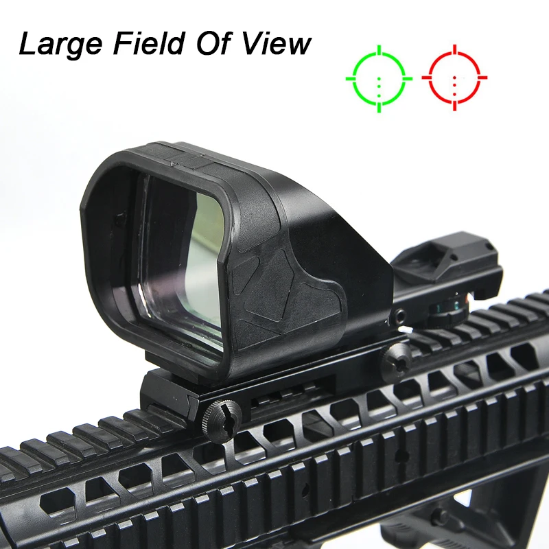 Tactical Scope Hunting Optics Riflescope Holographic Large field of view Red Dot Sight Reflex Reticle Hunting Gun Accessories
Tactical Scope Hunting Optics Riflescope Holographic Large field of view Red Dot Sight Reflex Reticle Hunting Gun Accessories