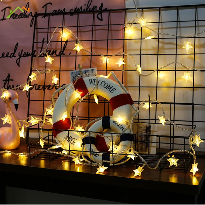 Star lights led string lights battery box small lights flashing string lights Christmas lights festive decoration Christmas
Star lights led string lights battery box small lights flashing string lights Christmas lights festive decoration Christmas