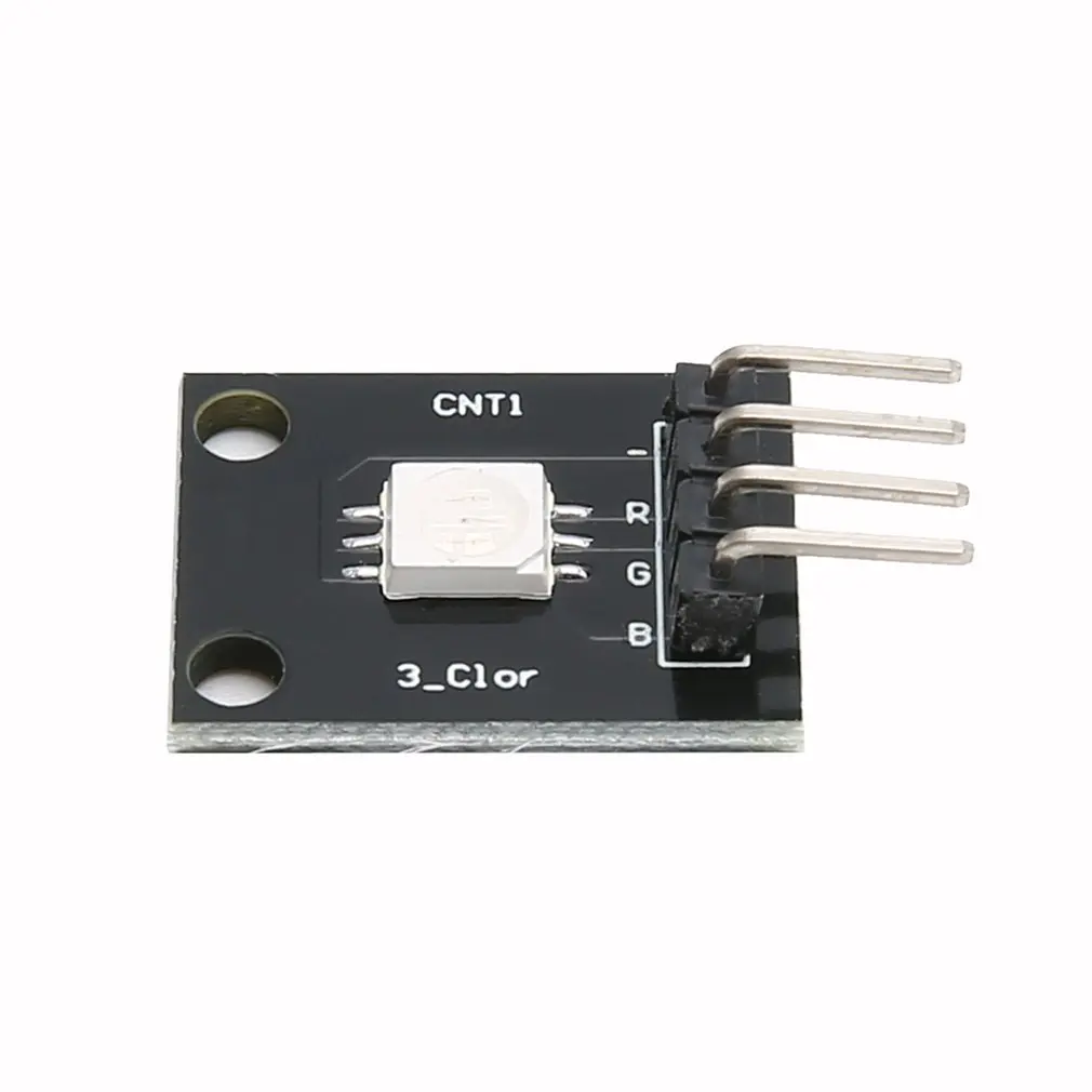 KY-009 3 Colours RGB SMD LED Board Module 5050 Full Three Colors LED KY009 Module for arduino DIY Starter Kit Black
KY-009 3 Colours RGB SMD LED Board Module 5050 Full Three Colors LED KY009 Module for arduino DIY Starter Kit Black