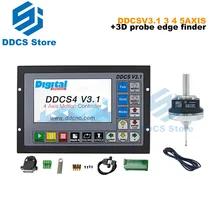 Newly upgraded DDCSV3.1 3/4 axis cnc offline controller kit+V5 anti-roll 3D probe edge finder compatible with mach3
Newly upgraded DDCSV3.1 3/4 axis cnc offline controller kit+V5 anti-roll 3D probe edge finder compatible with mach3
