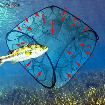 Strengthened 5-21 Holes Automatic Fishing Net Shrimp Cage Nylon Foldable Crab Fish Trap Cast Net Cast Folding Fishing Network
Strengthened 5-21 Holes Automatic Fishing Net Shrimp Cage Nylon Foldable Crab Fish Trap Cast Net Cast Folding Fishing Network