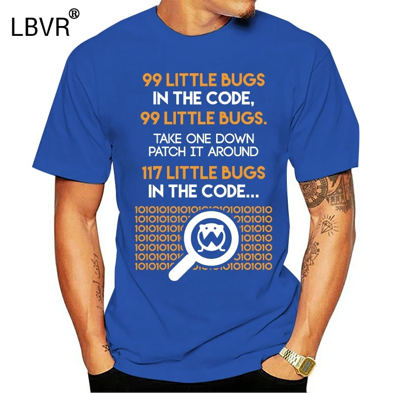 Cheap Tee Shirts O-Neck Short It Bugs Gift For A It Professional Geek Computer Programmer Adult Shirt Graphic T Shirts BGSQTDBS
Cheap Tee Shirts O-Neck Short It Bugs Gift For A It Professional Geek Computer Programmer Adult Shirt Graphic T Shirts BGSQTDBS