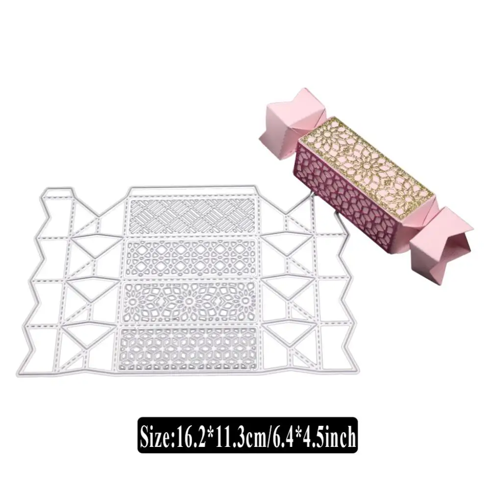 Candy Box Cutting Dies for Card Making, URYKE Die Cuts Stencil Metal Pattern Template for DIY Embossing Scrapbooking New 2019
Candy Box Cutting Dies for Card Making, URYKE Die Cuts Stencil Metal Pattern Template for DIY Embossing Scrapbooking New 2019
