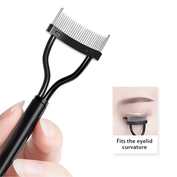 Eyelash Brush Comb Foldable Eyelash Curler Beauty Makeup Lash Separator Metal Mascara Curl for Beauty Makeup Cosmetic Tool 
Eyelash Brush Comb Foldable Eyelash Curler Beauty Makeup Lash Separator Metal Mascara Curl for Beauty Makeup Cosmetic Tool