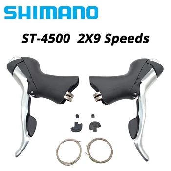 Shimano Tiagra ST-4500 ST-4501 9s 18s Double Shifters 2x9 Speeds STI Lever Switch 3500 4600 5800 Cycling Road bicylce part