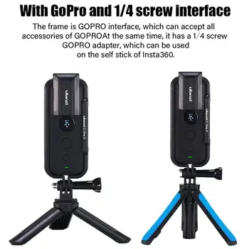 Insta360 One X Accessories Kit Venture Case Cover Cage Frame Housing with GoPro Adapter 360 Camera for Insta 360 One X
Insta360 One X Accessories Kit Venture Case Cover Cage Frame Housing with GoPro Adapter 360 Camera for Insta 360 One X