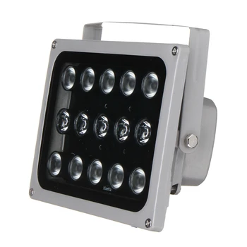 Aluminum Street For CCTV Camera Security Infrared Surveillance Night Vision Fill Light 15 LEDs Outdoor Waterproof
Aluminum Street For CCTV Camera Security Infrared Surveillance Night Vision Fill Light 15 LEDs Outdoor Waterproof