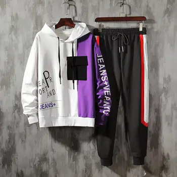 2020 Autumn Spring Tracksuits Men's Sport Set Hoodies Sweatpants Pants Sportswear Brand Sporting Suit Track Print Clothes
2020 Autumn Spring Tracksuits Men's Sport Set Hoodies Sweatpants Pants Sportswear Brand Sporting Suit Track Print Clothes