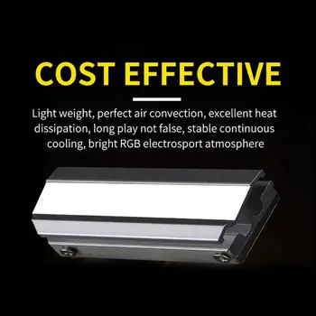 2020 New Aluminum Heat Sink M.2 Cooling Heatsink Thermal Pads for ngff NVME PCIE 2280 SSD
2020 New Aluminum Heat Sink M.2 Cooling Heatsink Thermal Pads for ngff NVME PCIE 2280 SSD