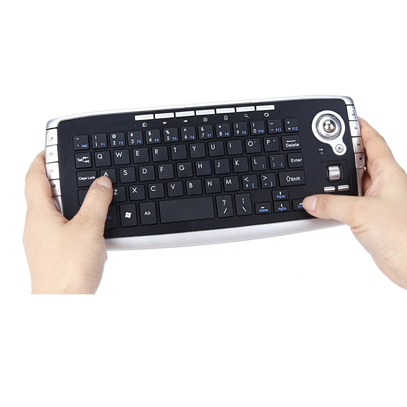 Mini Wireless Mouse Keyboard 3 In 1 2.4G Mini Wireless Keyboard Multi-Media Functional Trackball Air Mouse for Office Desk PC Co
Mini Wireless Mouse Keyboard 3 In 1 2.4G Mini Wireless Keyboard Multi-Media Functional Trackball Air Mouse for Office Desk PC Co
