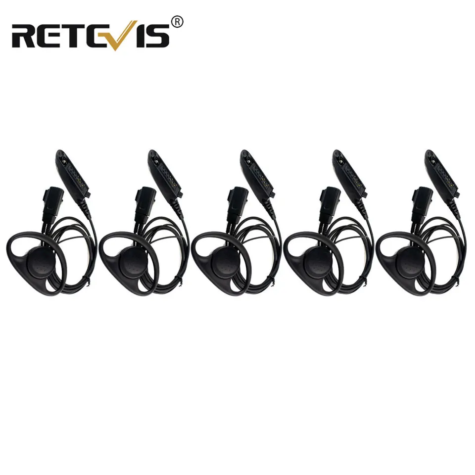 5pcs Headset For Walkie-talkie Multi-Pin D-Shape Earpiece Headset for Motorola GP328 GP320 Two Way Radio C2011A
5pcs Headset For Walkie-talkie Multi-Pin D-Shape Earpiece Headset for Motorola GP328 GP320 Two Way Radio C2011A