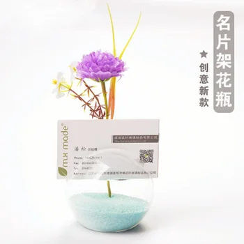 Two in One Multifunction Name Card Holder Glass Vase Decoracion Hogar Moderno Terrarium Vases for Flowers Christmas Decoration 
Two in One Multifunction Name Card Holder Glass Vase Decoracion Hogar Moderno Terrarium Vases for Flowers Christmas Decoration