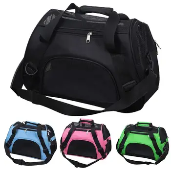 Portable Foldable Dog Cat Carrier Breathable Mesh Travel Cage Crossbody Tote Bag
Portable Foldable Dog Cat Carrier Breathable Mesh Travel Cage Crossbody Tote Bag
