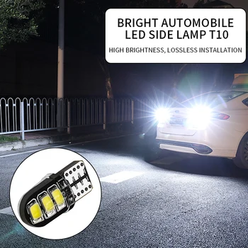 2pcs Car Signal Light T10 2835 6SMD LED Light Bulb for Car Dome Map Door Courtesy License Plate Reading Lights Auto tail lamp
2pcs Car Signal Light T10 2835 6SMD LED Light Bulb for Car Dome Map Door Courtesy License Plate Reading Lights Auto tail lamp
