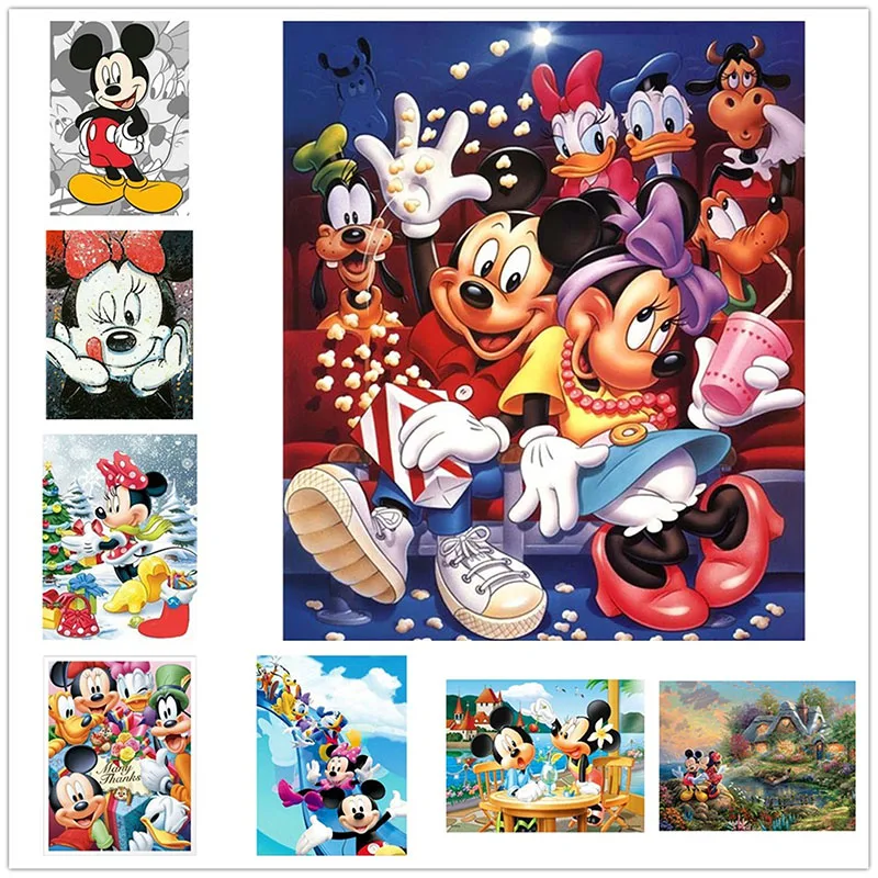 5D DIY Diamond Painting Disney Mickey and Minnie Mouse Cartoon Picture Full Square Round Diamond Embroidery Cross Stitch Decor
5D DIY Diamond Painting Disney Mickey and Minnie Mouse Cartoon Picture Full Square Round Diamond Embroidery Cross Stitch Decor