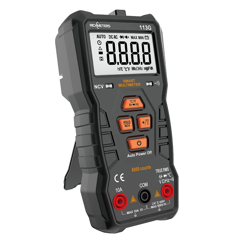 Generic RICHMETERS RM113G 6000 Counts Digital Multimeter Automatic AC