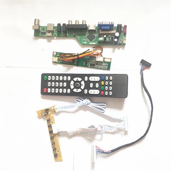 For B121EW03 V0 VX T.V53 controller board keyboard+Inverter+Remote LVDS 20Pin 1CCFL USB VGA HDMI AV RF LCD panel monitor DIY kit
For B121EW03 V0 VX T.V53 controller board keyboard+Inverter+Remote LVDS 20Pin 1CCFL USB VGA HDMI AV RF LCD panel monitor DIY kit