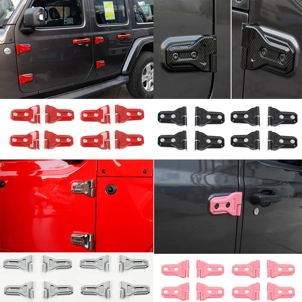 16PCS ABS Car Door Hinge Cover Decorative Trim Fit for Jeep Wrangler JL Gladiator JT 4-Door 2018-2021 Exterior Car Accessories
16PCS ABS Car Door Hinge Cover Decorative Trim Fit for Jeep Wrangler JL Gladiator JT 4-Door 2018-2021 Exterior Car Accessories
