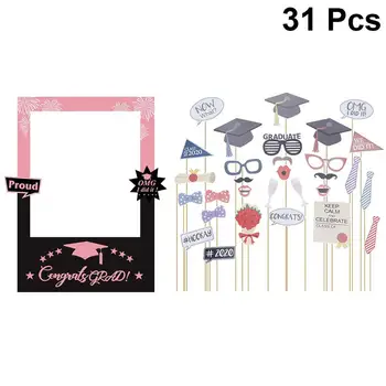 31pcs 2020 Graduation Handheld Photo Props Set Party Paper Picture Selfie Frame Fun Photo Booth Props Graduation Party Supplies
31pcs 2020 Graduation Handheld Photo Props Set Party Paper Picture Selfie Frame Fun Photo Booth Props Graduation Party Supplies