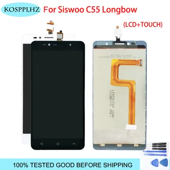 For siswoo c55 longbow Mobile Phone LCD Display Touch Screen Digitizer Assembly 5.5"Replacement Parts With Free Tools
For siswoo c55 longbow Mobile Phone LCD Display Touch Screen Digitizer Assembly 5.5"Replacement Parts With Free Tools