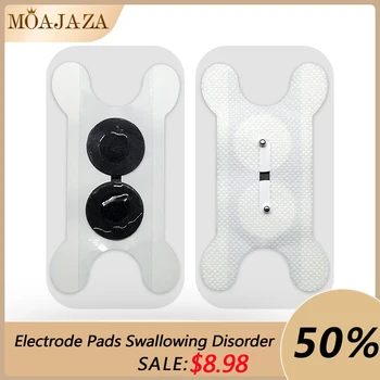 10pcs Electrode Pads Throat Swallowing Disorder Test Patch with Plug for Swallowing Physical Therapy Machine Nerve Stimulator
10pcs Electrode Pads Throat Swallowing Disorder Test Patch with Plug for Swallowing Physical Therapy Machine Nerve Stimulator