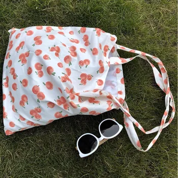 Japanese Orange INS Hot Canvas Bags for Women 2020 New Cute Fruit Cotton Large Capacity Tote Girls Shoulder Beach Bags Handbag 
Japanese Orange INS Hot Canvas Bags for Women 2020 New Cute Fruit Cotton Large Capacity Tote Girls Shoulder Beach Bags Handbag