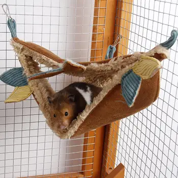 Hamster Triangle Hammock Winter Warm Velvet Sleeping Nest Guinea Pig House Bed Cage for Syrian Hamster Sugar Glider Pet Products 
Hamster Triangle Hammock Winter Warm Velvet Sleeping Nest Guinea Pig House Bed Cage for Syrian Hamster Sugar Glider Pet Products