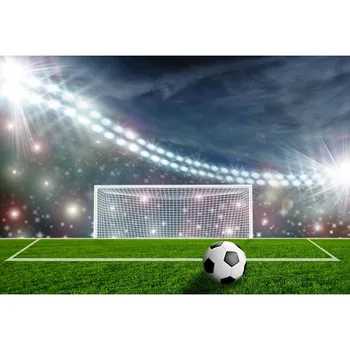 7x5FT Soccer Football Green Stadium Arena Bright Sparkle Light Spots Custom Photo Studio Backdrop Background Vinyl 220cm x 150cm
7x5FT Soccer Football Green Stadium Arena Bright Sparkle Light Spots Custom Photo Studio Backdrop Background Vinyl 220cm x 150cm