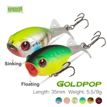 Kingdom Goldpop Propeller Lure 35mm 5.5g & 9g Floating & Sinking Soft 360° Rotating Tail Crank Hard Swimbait For Pike Fishing
Kingdom Goldpop Propeller Lure 35mm 5.5g & 9g Floating & Sinking Soft 360° Rotating Tail Crank Hard Swimbait For Pike Fishing