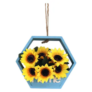 Creative Wooden Flower Basket Decor Wall-Mounted Photography Props Hanging Flowerpot for Indoor Home Balcony Random Flower
Creative Wooden Flower Basket Decor Wall-Mounted Photography Props Hanging Flowerpot for Indoor Home Balcony Random Flower