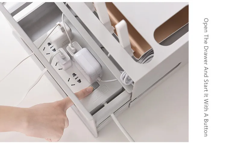 Double Layers Drawer Type WIFI Router Storage Box 32 Double Layers Drawer Type WIFI Router Storage Box 22