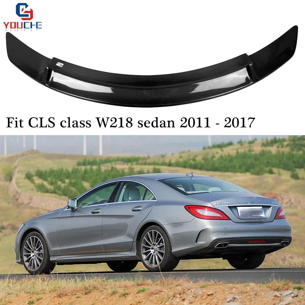 Задний спойлер для Mercedes W218 CLS Class C218 2011 2017 седан CLS350 CLS400 CLS500|Спойлеры и крылья| |