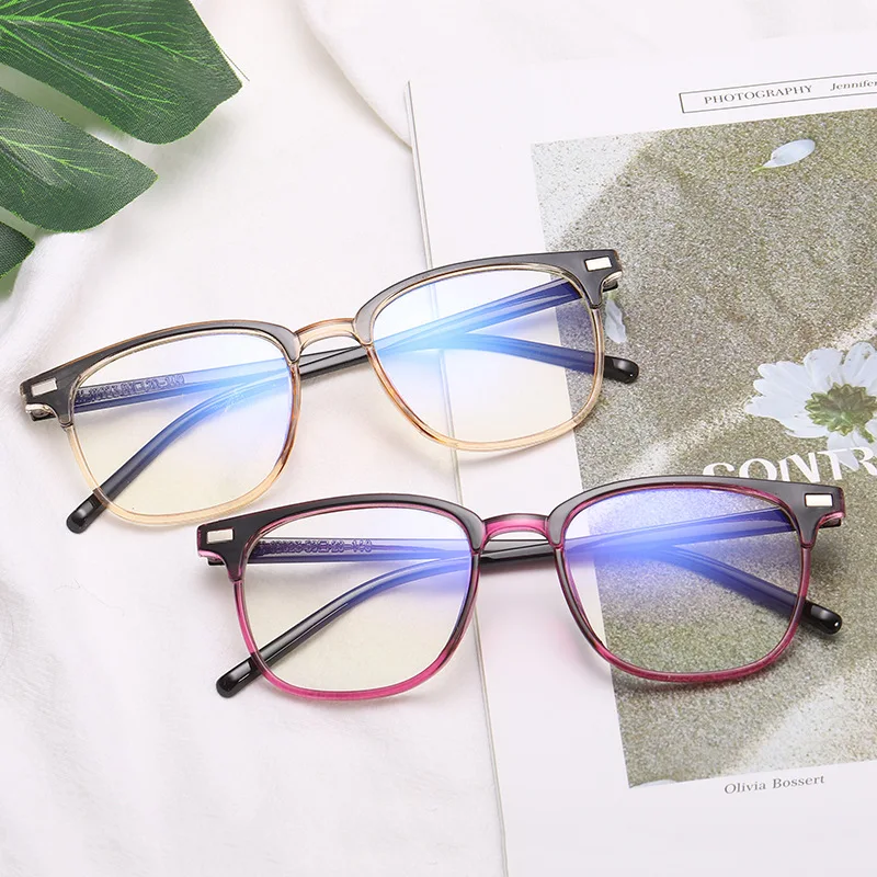 Square Glasses Frame Men Women Anti Blue Light Eye glasses Frames Rivet Myopia Computer Male Female Clear
Square Glasses Frame Men Women Anti Blue Light Eye glasses Frames Rivet Myopia Computer Male Female Clear