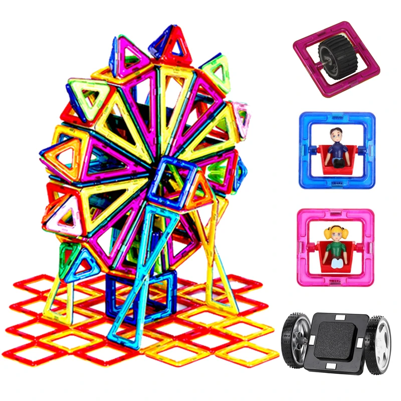 Magnetic Model Building Block 90-182Pcs/Set Big Size Brick Designer Toys 16 different Sets For Children Birthday Gift
Magnetic Model Building Block 90-182Pcs/Set Big Size Brick Designer Toys 16 different Sets For Children Birthday Gift