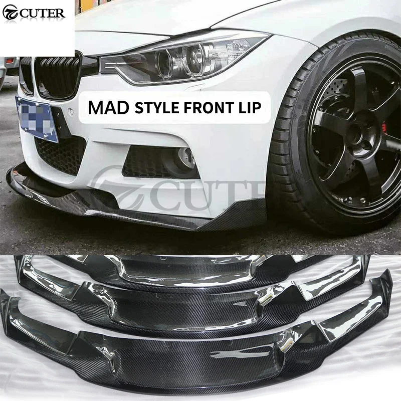 F30 Carbon Fiber Front Bumper Spoiler Lip 3 Pieces for Bmw F30 320i 325i 330i 335i M-tech Mad Style Bumper Splitter Body Kit
F30 Carbon Fiber Front Bumper Spoiler Lip 3 Pieces for Bmw F30 320i 325i 330i 335i M-tech Mad Style Bumper Splitter Body Kit