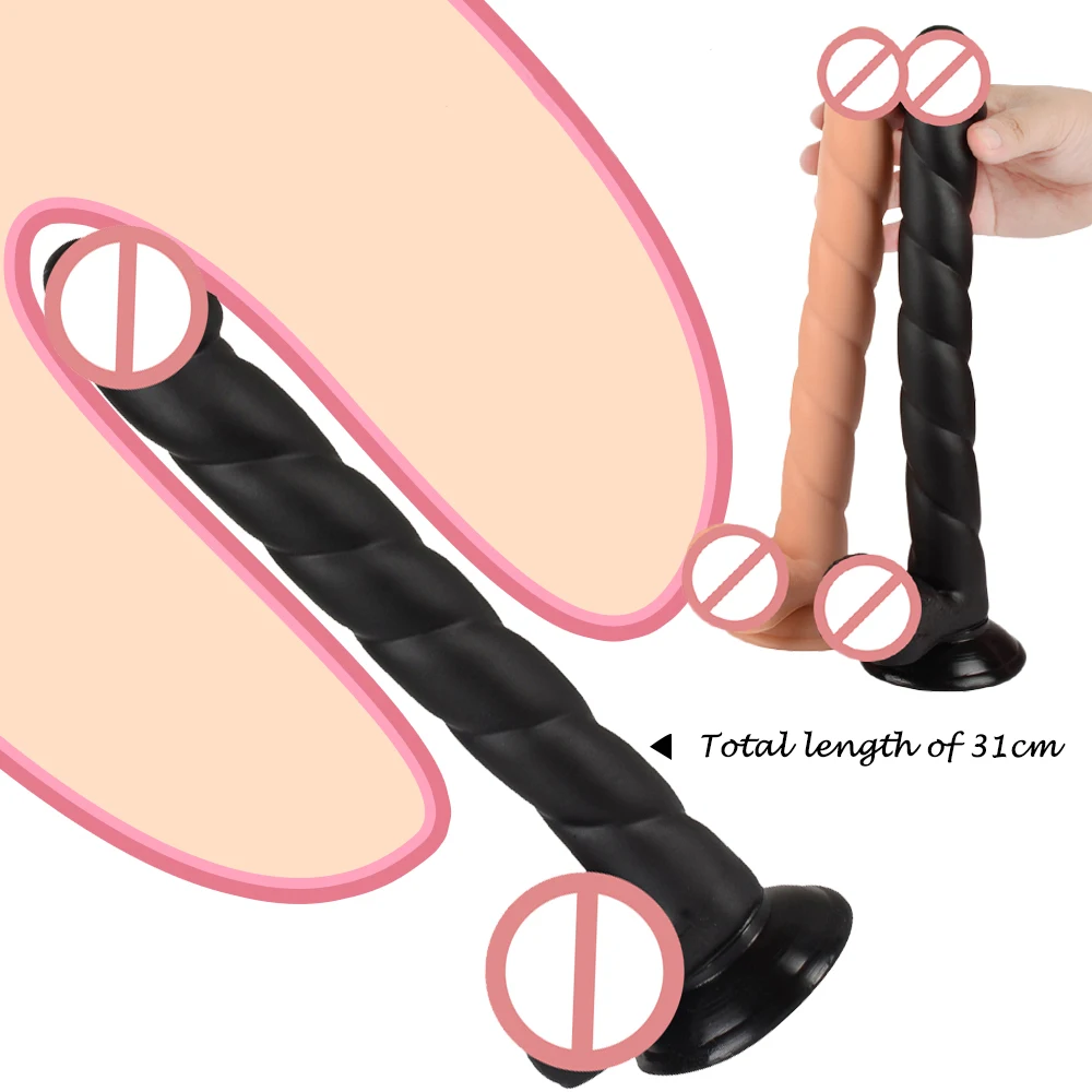 

Soft Huge Dick Sex Toy for Women Super Long Dildo With Suction Cup stimulate Massage Vaginal Masturbation Female Realistic Penis